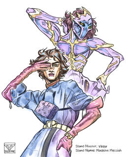 Viktor from Arcane as a JoJo&#39;s character