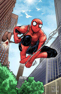 Virgin cover of my &quot;A Letter From Your Friendly Neighborhood Spider-Man&quot; fan-comic